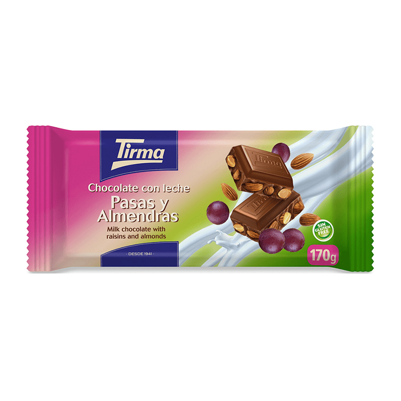 Tablette Raisins Amandes