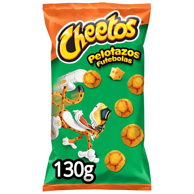 cheetos futebolas