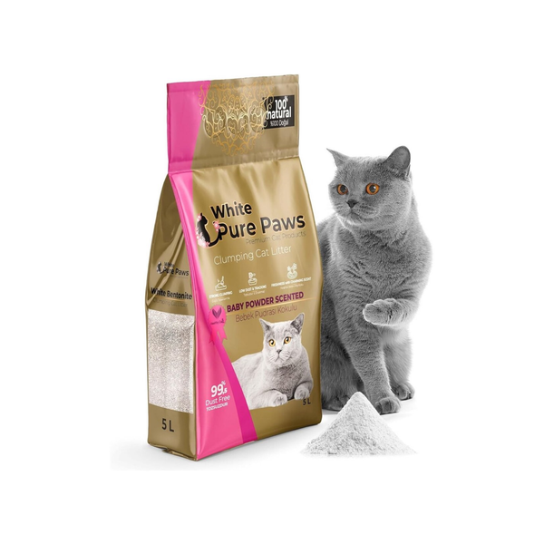 wite pure paws baby powder 5L