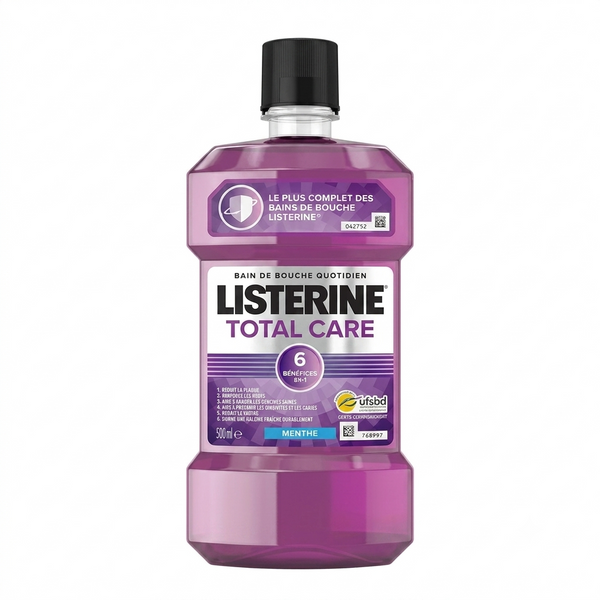listerine total care mente 500ml