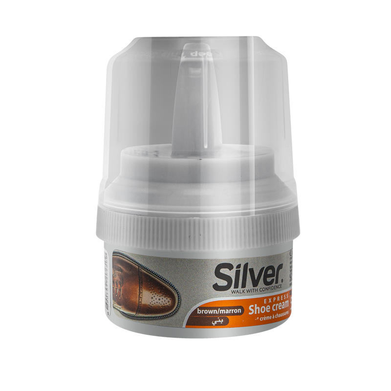 cirage marron silver