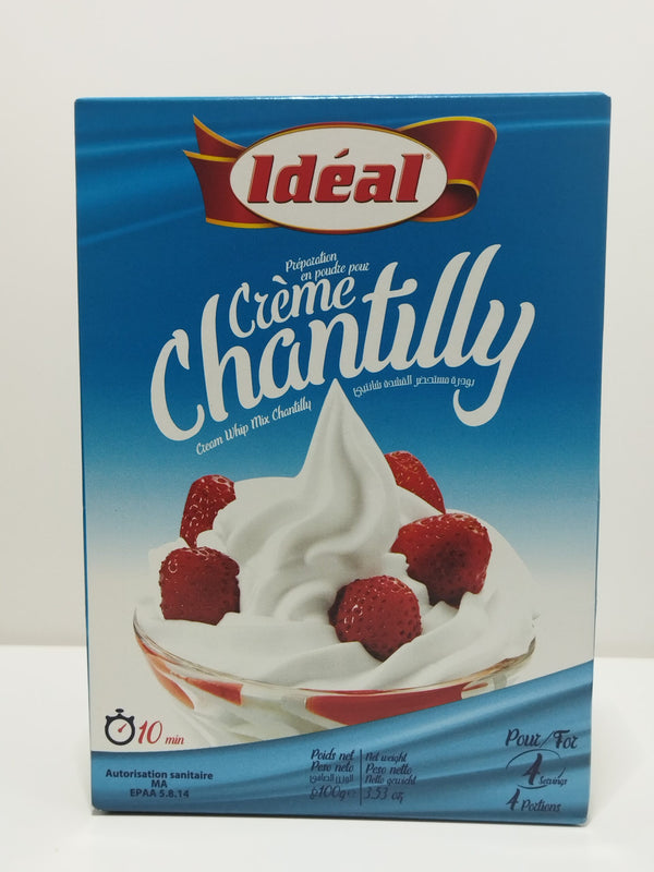 Crème chantilly idéal 100g