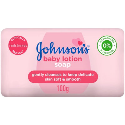 Johnsons baby lotion soap 100g