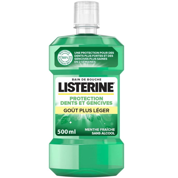 listerine goût plus léger 500ml