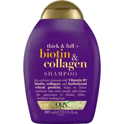 shampoo biotin & collagen 385ml