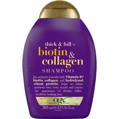 shampoo biotin & collagen 385ml