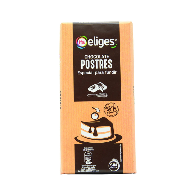 postres chocolate especial para fundir 200g