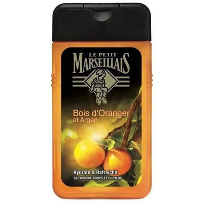 gel de douche bois d'oranger & argan 250ml