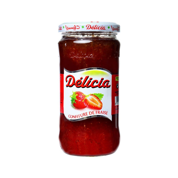 délicia confiture fraise 430g