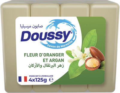 doussy fleur d'oranger et argan 125g