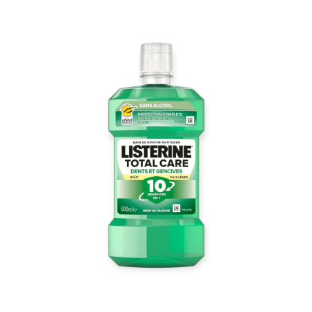 listerine dts et gves goût plus léger 500ml