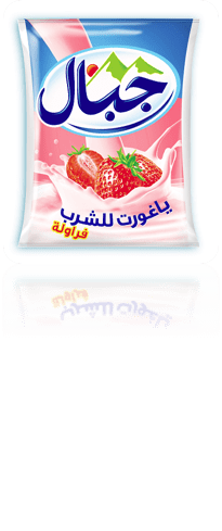 Yaourt fraises en sachet jibal 235g